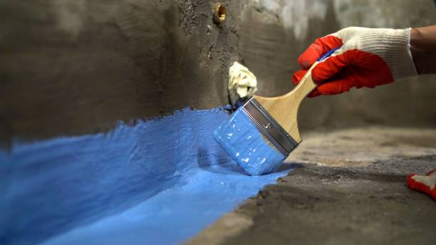 SJ Waterproofing Pros commercial waterproofing team near Corunna, IN